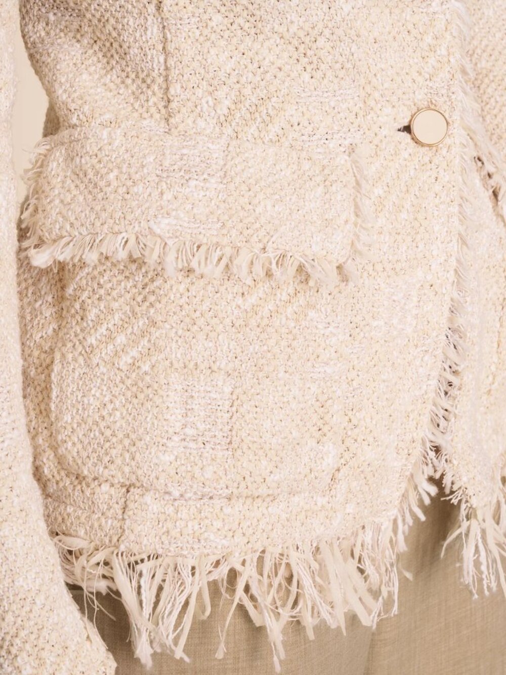 The Porter Heirloom Jacket in Ivory - Interweave - Picture 5 of 5
